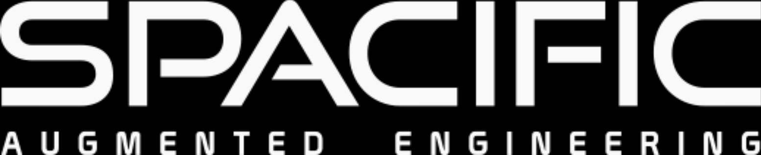 logo-spacific Das Bild zeigt das Logi der Firma "SPACIFIC Augumented Engineering"